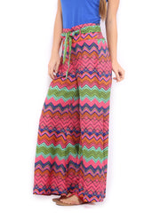 Mirage Women Multicoloured Printed Palazzo Trousers