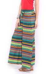 Mirage Women Multicoloured Printed Palazzo Trousers