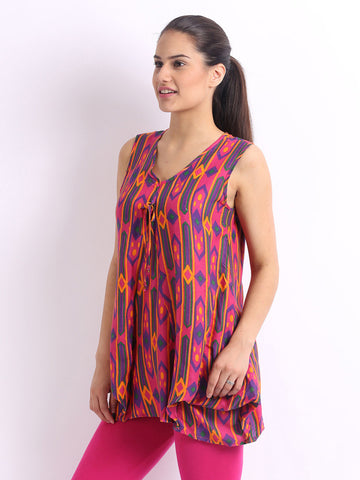 Mirage Women Pink Printed Top