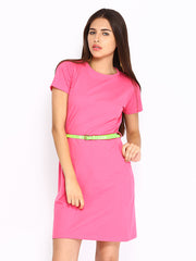Miss Chase Pink Jersey Dress