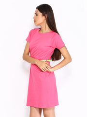 Miss Chase Pink Jersey Dress