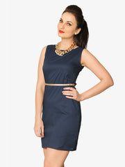 Miss Chase Navy Shift Dress
