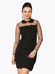 Miss Chase Black Tailored Dress