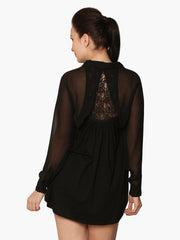 Miss Chase Women Black Top