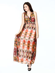Vero Moda Multicoloured Printed Maxi Dress