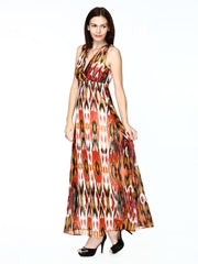 Vero Moda Multicoloured Printed Maxi Dress