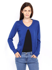 Allen Solly Woman Blue Shrug