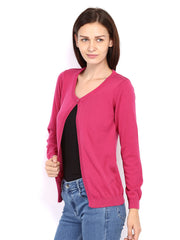 Allen Solly Woman Pink Shrug