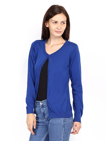 Allen Solly Woman Blue Shrug