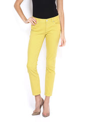 Nautica Women Yellow Jeans