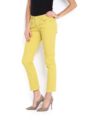 Nautica Women Yellow Jeans