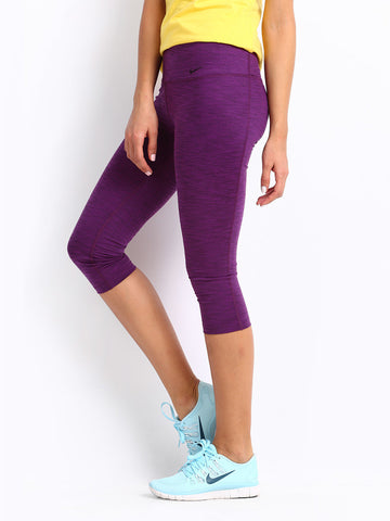 Nike Purple Legend 2     Training  Capris