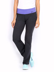 Nike Charcoal Legend 2 Slim Dri-fit Cotton  Training  Track Pants