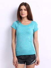Nike Teal Dri-fit Knit     Running  Tshirts