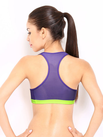 Nike Lavender Pro Fierce     Training  Sports Bra