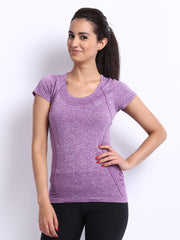 Nike Purple Dri-fit Knit     Running  Tshirts
