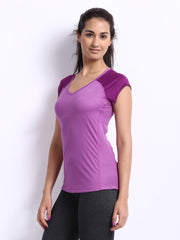 Nike Purple Miler      Running  Tshirts
