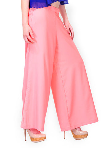 Nun Women Pink Palazzo Trousers