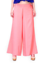 Nun Women Pink Palazzo Trousers