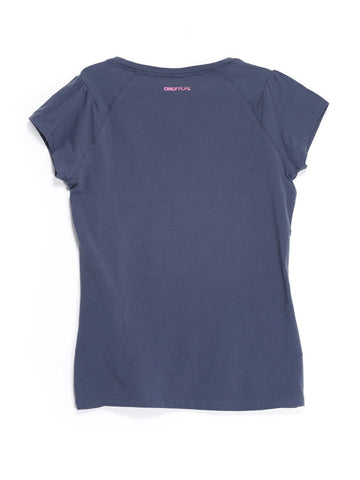 ONLY Women Blue Play Printed T-shirt
