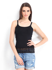 ONLY Women Black Jenny Spaghetti Top