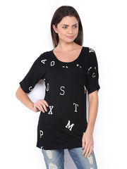 ONLY Women Black Printed Top