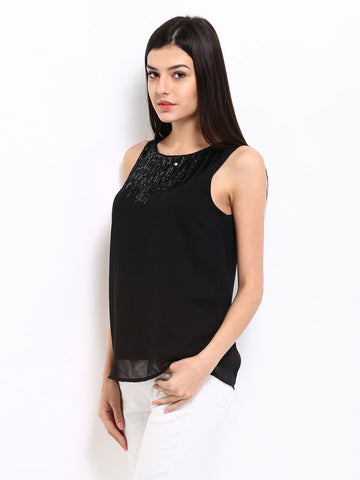 ONLY Women Black Top