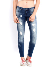 ONLY Women Blue Skinny Fit Jeans