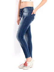 ONLY Women Blue Skinny Fit Jeans