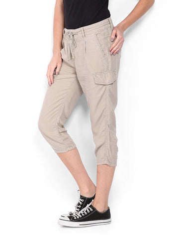 ONLY Women Beige Capris