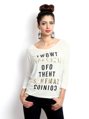 ONLY Women Off-White Top