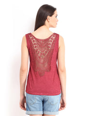 ONLY Women Red Alma Top