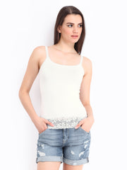 ONLY Women White Jenny Spaghetti Top