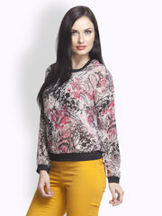 Oxolloxo Women Multi-Coloured Printed Top