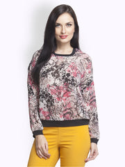 Oxolloxo Women Multi-Coloured Printed Top