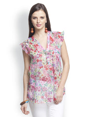 Oxolloxo Women Multi-Coloured Printed Top