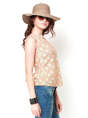 Pehraan Women Multi-Coloured Printed Kurti