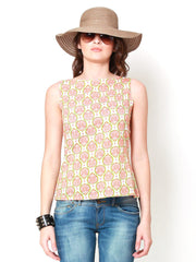 Pehraan Women Multi-Coloured Printed Kurti