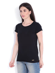 People Women Black T-shirt