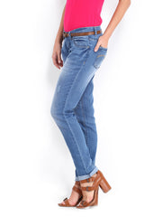 People Women Blue Slim Fit Jeans