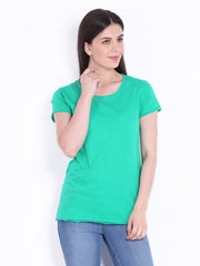 People Women Green T-shirt