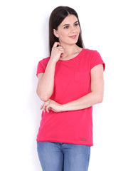 People Women Pink T-shirt