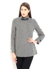 Pepe Jeans Women Grey Wool Jacket