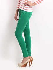 Pepe Jeans Women Green Skinny Fit Jeggings