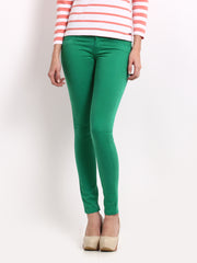 Pepe Jeans Women Green Skinny Fit Jeggings
