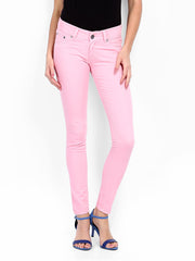 Pepe Jeans Women Pink Cupid Skinny Fit Jeggings