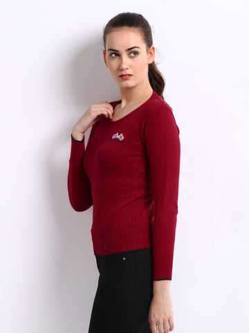 Pepe Jeans Women Red Sweater