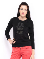 Pepe Jeans Women Black T-shirt