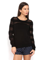 Pepe Jeans Women Black Sweater