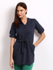 Pepe Jeans Women Blue Rose Tunic